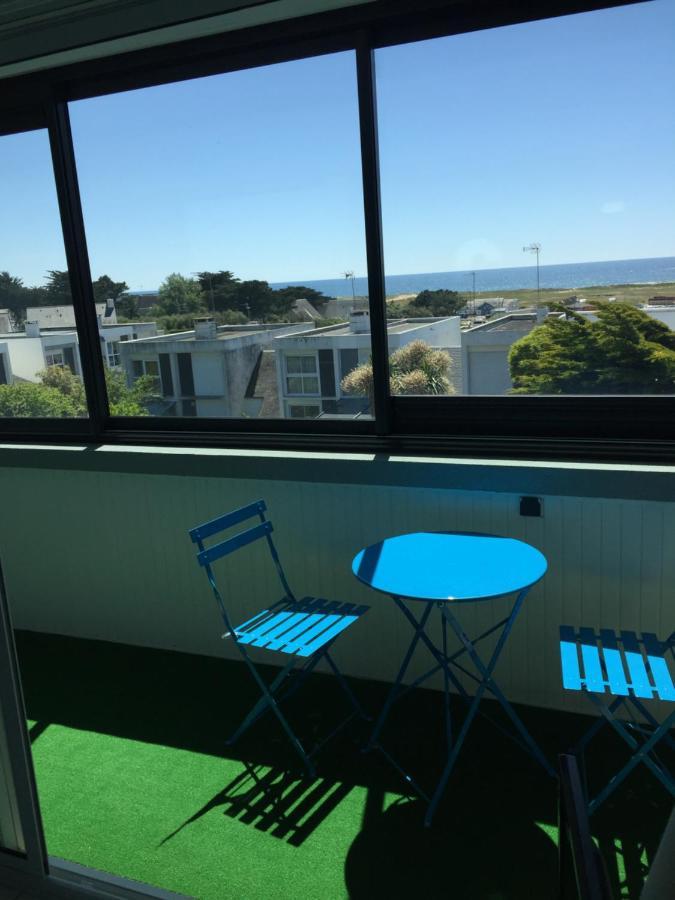 Appartement ,le Trimaran, avec vue sur l'océan Guidel Exterior foto