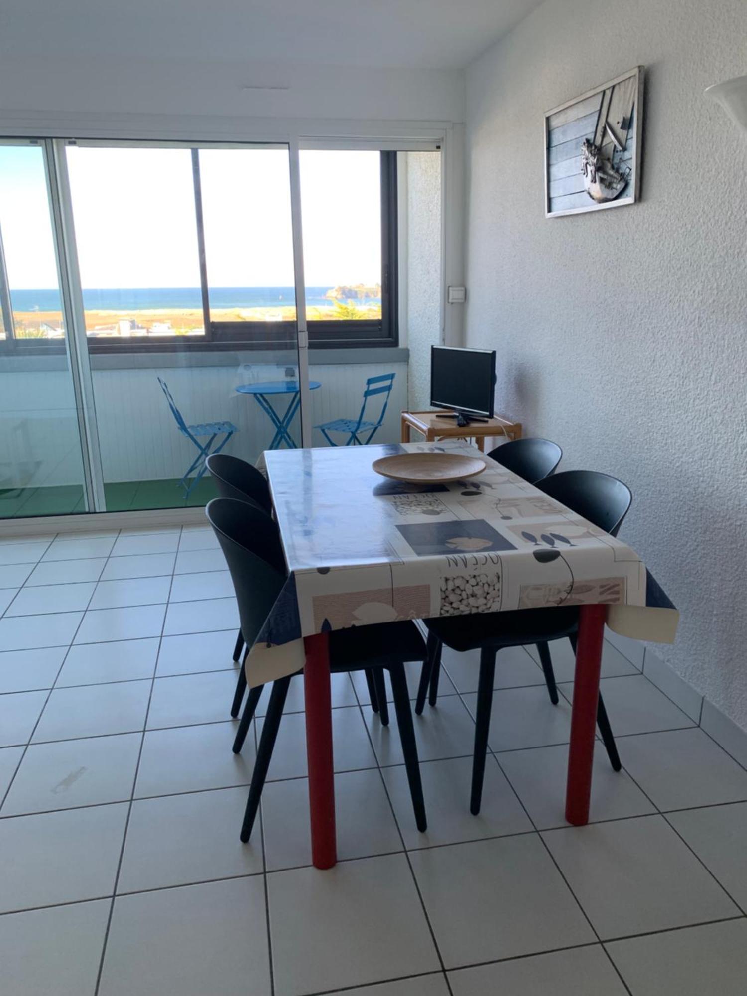 Appartement ,le Trimaran, avec vue sur l'océan Guidel Exterior foto